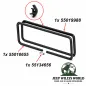 Preview: Windshield Glass Seal Kit Jeep Wrangler 87-95