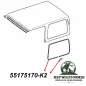 Preview: Dichtung Seitenscheibe Hardtop rechts oder links Jeep Wrangler 87-95