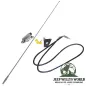 Preview: Antenna Base with Mast Chrome Jeep CJ + Wrangler 76-95