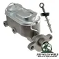 Preview: Hauptbremszylinder Jeep CJ5 CJ7 CJ8 78-86, 10" Trommelbremse hinten ohne Bremskraftverstärker, seitlich / frontal, Anschluss zu erkennen.
