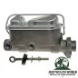 Preview: Hauptbremszylinder Jeep CJ5 CJ7 CJ8 78-86 10" Trommelbremse hinten, ohne Bremskraftverstärker, seitlich abgebildet, Gewindeanschluss auf der rechten Bildseite..