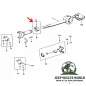 Preview: Propeller Shaft Seal front or Rear Jeep CJ + Wrangler + Cherokee 81-01