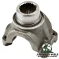 Preview: Kardanflansch Dana 30 Vorderachse, 44 Hinterachse, 300 Verteilergetriebe Jeep CJ Wrangler Cherokee Commanche 66-93, Flansch verschraubung auf Montagepunkten liegend, ganzer Artikel zu sehen.
