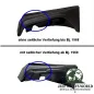 Preview: front left Fender, primed black, bolt on fit to original mounting points. Jeep CJ5 (1955-1968), close-up