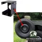 Preview: Reserveradhalter Ersatzrad seitlich Jeep Willys CJ 46-71