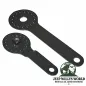 Preview: Scheibenrahmen Versteller Ausstellarm links Jeep CJ2A 46-49