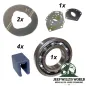 Preview: Dichtsatz Überholsatz Master Kit Dana 20 Verteilergetriebe Jeep CJ 72-79, Dichtungen aus dem Kit abgebildet.