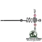 Preview: King Pin Bearing left or right Front Axle Dana 25 + 27 Jeep CJ + Willys 46-71