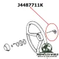 Preview: Horn Slip Ring 4-piece Set Jeep CJ Wrangler Cherokee 76-95