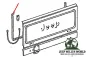 Preview: Heckklappendichtung Heckklappe Jeep CJ 76-86