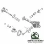 Preview: Kegelradlager Set innen Dana 27 + Dana 44 Jeep Willys CJ + Wrangler + Cherokee 41-06
