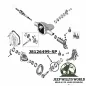 Preview: Pinion Bearing Kit Inner Front Axle Jeep CJ + Wrangler + Cherokee + Grand Cherokee 66-26