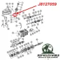 Preview: Shift Lever Spring T150 T176 T177 Transmission Jeep CJ / SJ (80-86), exploded drawing highlighting the position of Spring in Transmission.