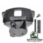 Preview: Bremssattel für vorne links Jeep CJ5 CJ7 CJ8 78‑81, Ansicht von hinten oben. Schraube und Befestigungsmetrial mit abgebildet.