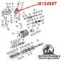 Preview: Housing Cap T176 T177 Transmission Jeep CJ (80-86), exploded drawing highlighting the position of Housing Cap on Transmission.