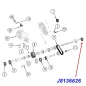 Preview: Bearing front or rear Output Shaft on NP228, NV241, NV241OR, MP1522, MP1622CC, MP2010, MP3022 or MP3023 Transfer Case. Jeep Cherokee XJ / Wrangler TJ / JK / JL / Grand Cherokee WK2 / WL / Gladiator JT (1984-2026), exploded drawing showing position of bear