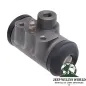 Preview: Wheel Brake Cylinder 9" drum brake front left or right Jeep Willys MB M38 CJ2A CJ3A Ford GPW 41-43, front side view, cylinder slightly tilted to the left.