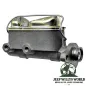 Preview: Hauptbremszylinder 11" Bremsen Jeep CJ5 CJ7 77-78 ohne Bremskraftverstärker, seitlich / frontal, Anschluss zu erkennen.