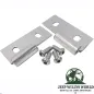 Preview: RT Off-Road Door Hinge Set Lower in Stainless Steel polished Jeep CJ5 CJ7 CJ8 / Wrangler YJ TJ (1976-2006)