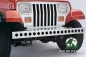 Preview: RT Off-Road Stoßstange Frontstoßstange Stoßfänger gelocht Edelstahl Jeep Wrangler YJ (1987-1995)