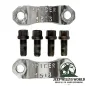 Preview: U-Joint Strap & Hex Bolt Kit front/rear Jeep CJ Wrangler Grand Cherokee Cherokee 74-06, 2 Straps 4 Bolts from above.