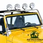 Preview: Lampenbügel Scheibenrahmen Edelstahl Jeep Wrangler 96-02