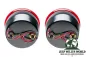Preview: Omix Rückleuchten Paar LED für Willys CJ2A CJ3A CJ3B, Jeep CJ5 CJ6 (1945-1975). Hochwertige Umrüstung. Rückseite.