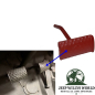 Preview: Bremspedal Jeep Willys MB, M38, M38A1, CJ, Ford GPW (41-71), im Fußraum eingebaut.