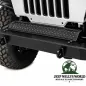 Preview: Rugged Ridge Frame Cover Front black diamond plate look Jeep Wrangler TJ (1996-2006)