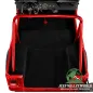 Preview: Auto Custom Carpets Teppich Premium Komplett Set Cutpile Orginal Style Schwarz Jeep CJ7 (1976-1986) im Fahrzeug.