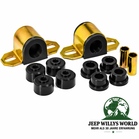 Sway Bar Bushing Set Front Ø 25,4 mm Black Jeep Grand Cherokee 92-98