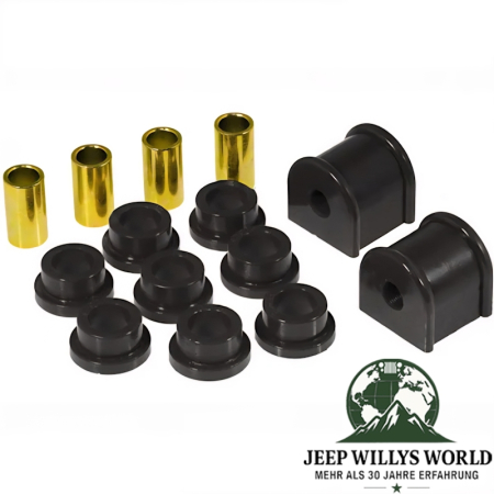 Sway Bar Bushing Set Rear Ø 13 mm Black Jeep Wrangler 96-06