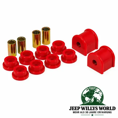 Prothane Stabilisatorgummi Set hinten Ø 14,28 mm Polyurethan Rot Jeep Grand Cherokee (99-04)