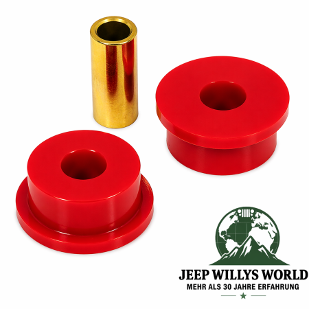 Track Arm Bushing Set Front Red Jeep Cherokee + Grand Cherokee 93-01