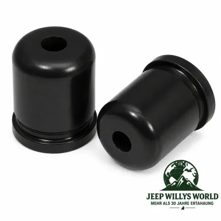 Prothane Bump Stop Pair Rear PU Black Jeep Wrangler JK (07-18)