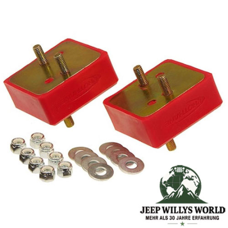 Motor Mount Pair right + left Jeep CJ 8 Cyl. 72-86