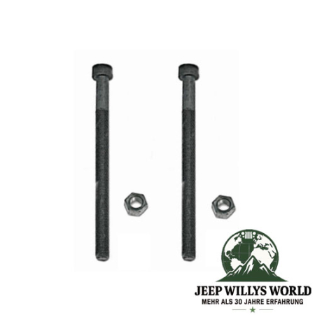 Blattfeder Herzbolzen Paar Jeep CJ + Wrangler + Cherokee 76-01