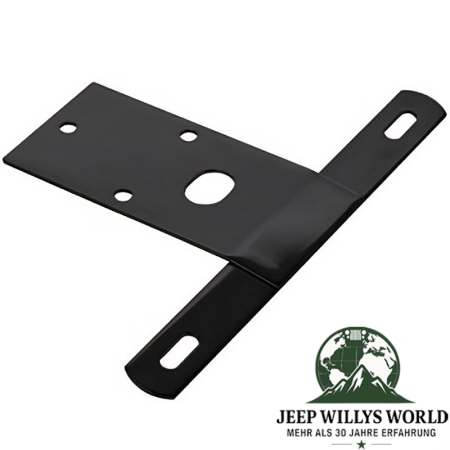 Kennzeichenhalter Nummernschild Halter Schwarz Jeep CJ 76-86
