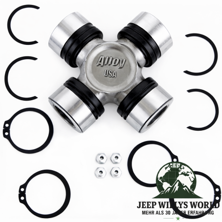 Kreuzgelenk Steckachse 82 x 30mm Alloy Jeep Wrangler + Cherokee + Grand Cherokee 92-12