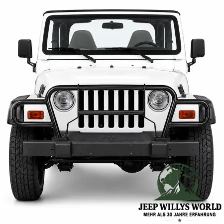 Rugged Ridge Frontschutzbügel Rammschutz Stoßstange vorne Schwarz Jeep Wrangler YJ TJ (1987-2006)