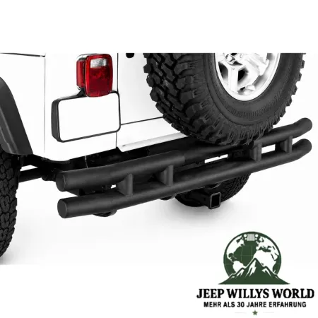 Rugged Ridge Frontschutzbügel Rammschutz Stoßstange vorne Schwarz Jeep Wrangler YJ TJ (1987-2006)