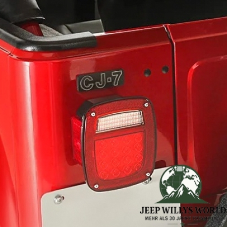 Tail Light LED pair US right + left Jeep CJ Wrangler 76-06