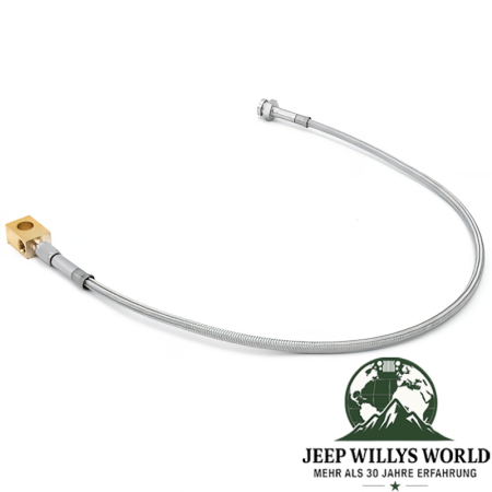 Stainless Steel Rear Brake Hose Jeep CJ 76-86