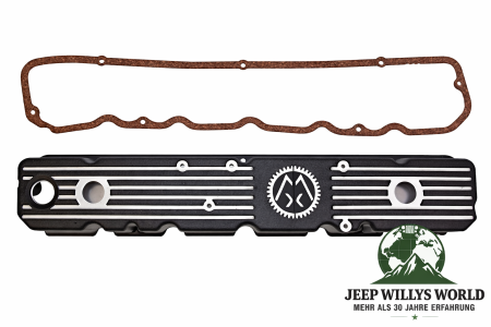 Valve Cover Aluminum with OMIX Logo Jeep CJ 4,2 L 6 Cyl. 81-86
