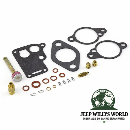 Carburetor Repair Set Carter 1-BBL L-Head Jeep Willys MB CJ + Ford GPW 41-53