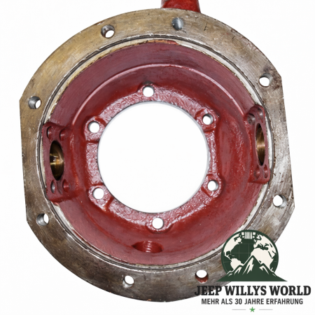 Achsschenkel Gehäuse vorne rechts Dana 25 + 27 Vorderachse Jeep CJ +Willys + Ford GPW 41-71