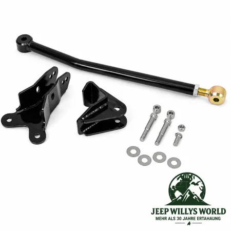 Rugged Ridge Panhardstab Querstabilisator mit Halter Set vorne verstärkt Höherlegung ab 3". Jeep Wrangler JK (07-15)