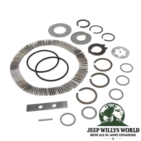Small Parts Repair Kit T18 Transmission Jeep CJ (72-79), full scope of delivery pictured.