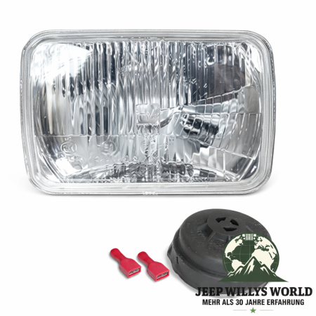 Headlight H4 with Leveling Jeep Wrangler EU Model 87-95
