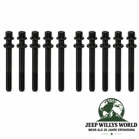 Cylinder Head Bolt Kit Jeep Cherokee XJ 2.5L TD Diesel Engine (1984-2001)